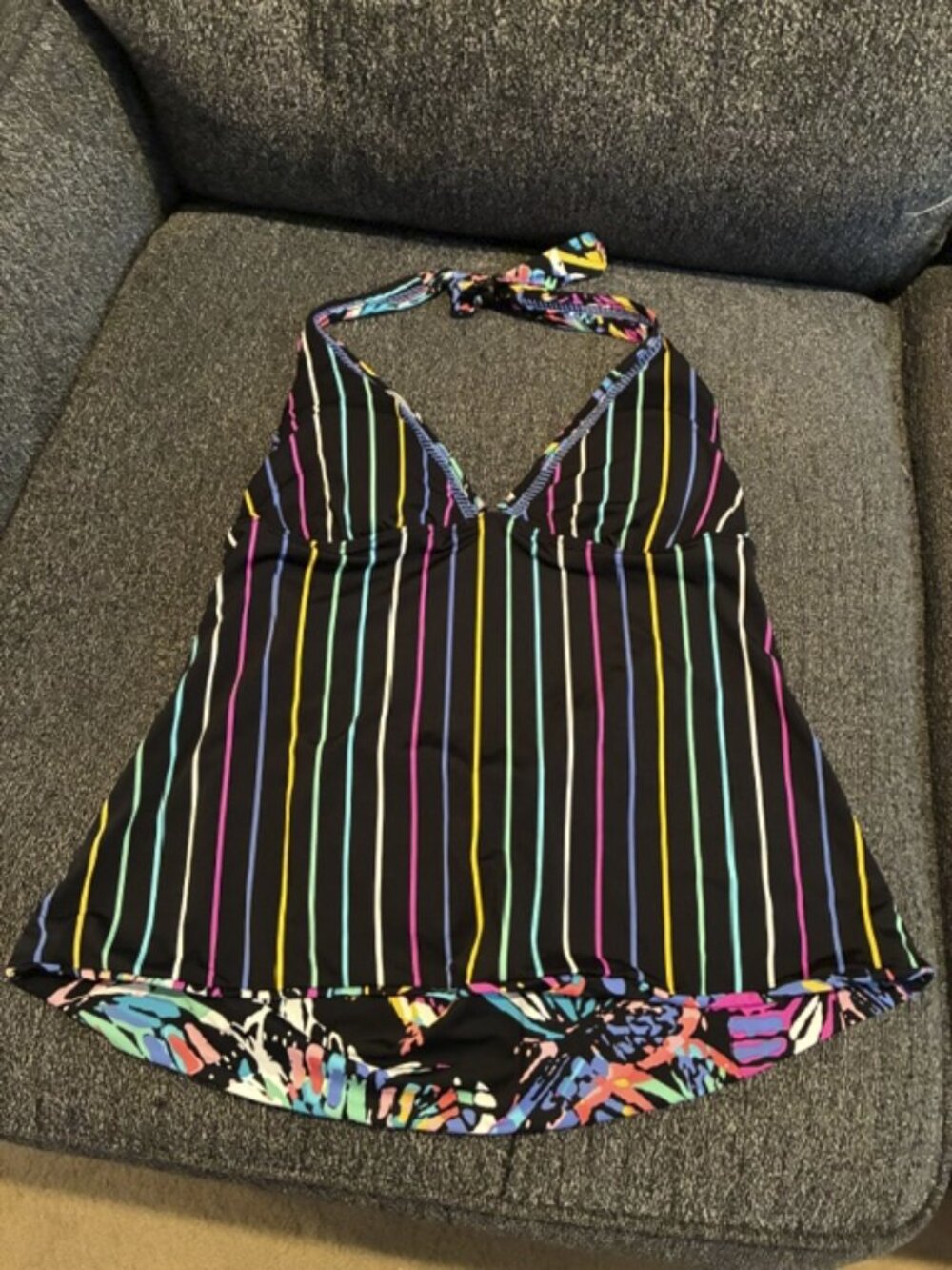 Vera Bradley Reversible Tankini Top (only)